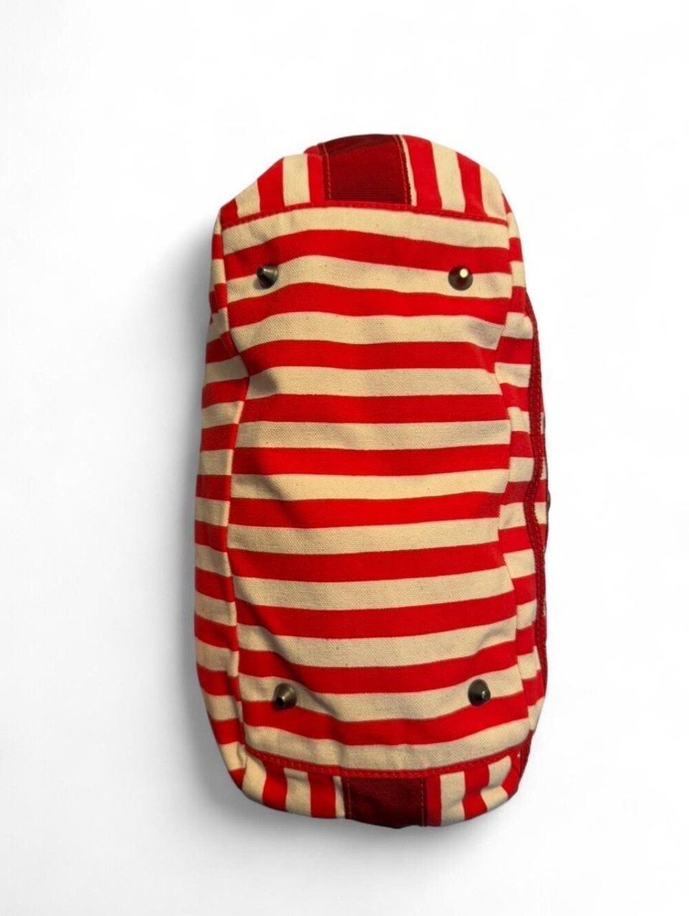 KENZO Y2K white & red striped handbag with bow detail - Picture 5 of 6